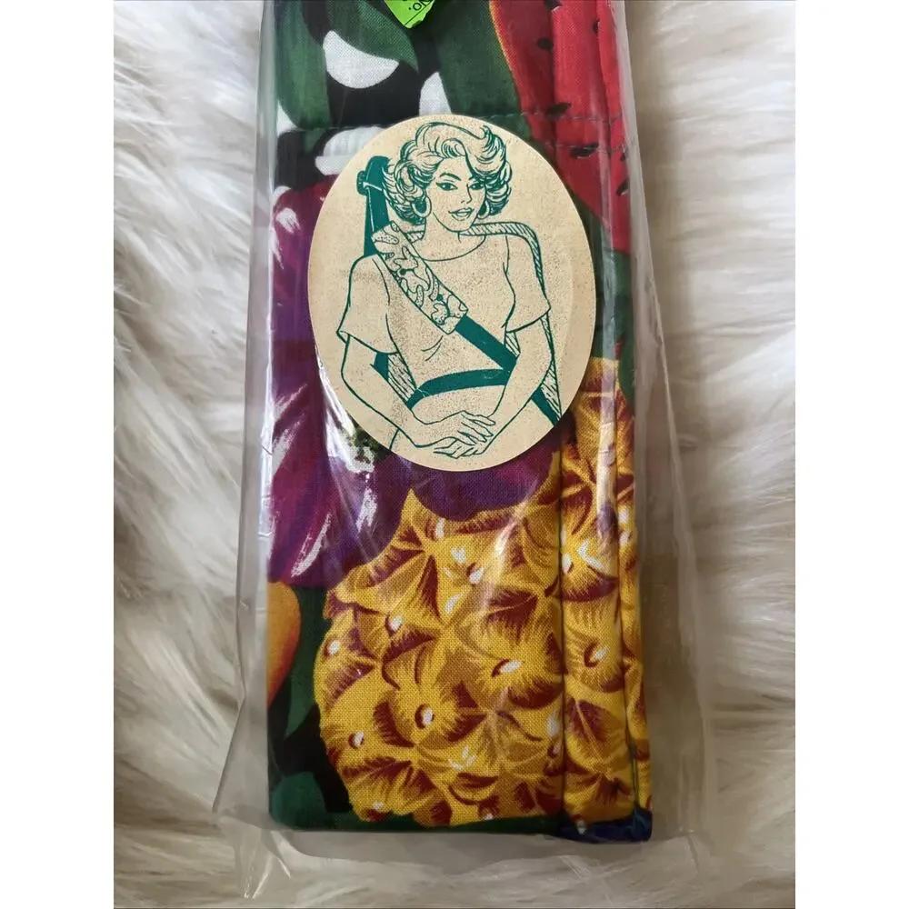 Vintage Kahala Creations Hawaii Kamaaina Comforts Strap Covers NWT Set of 2
